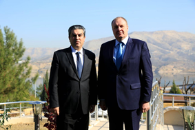 The meeting of Mr.Oleg Levin, Consul General of the Russian Federation in Erbil, with Mr. Farhad Saleem Atrushi, Governor of Dohuk
