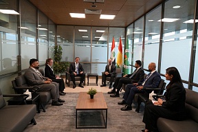 On April 15-17, Mr. Maxim Rubin, Consul General of the Russian Federation in Erbil, was in the consular district and visited the province of Sulaymani.