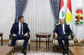 Meeting of Maxim Rubin, Consul General of the Russian Federation in Erbil, with Fawzi Hariri, Chief of Staff of the Presidency of Kurdistan Region of Iraq