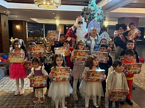On January 14, the Consulate General of Russia in Erbil organized a celebration of the Old New Year for Russian compatriots
