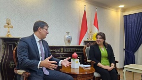 On August 15, 2024, Mr. Maxim Rubin, Consul General of Russia in Erbil, held a meeting with Mrs. Begard Dlshad Shukralla, Minister of Agriculture and Water Resources of the Kurdistan Autonomous Region.