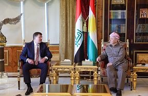 About meeting of Maxim Rubin, Consul General of the Russian Federation in Erbil, with Masoud Barzani, President of the Kurdistan Democratic Party