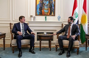 Meeting of Mr. Maxim Rubin, Consul General of Russia in Erbil, with Mr. Qubad Talabani, Deputy Prime Minister of the Kurdistan Regional Government