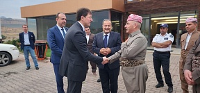 On October 26, 2022, Mr. Maxim Rubin, Consul General of the Russian Federation in Erbil, visited the ancestral village of the leader of the Kurdish national liberation movement, Mustafa Barzani.