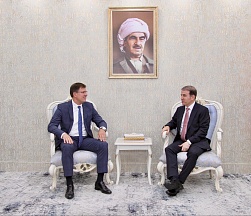 On July 31, Mr. Maxim Rubin, Consul General of Russia in Erbil, met with Mr. Hemin Hawrami, member of the Kurdistan Democratic Party Politburo